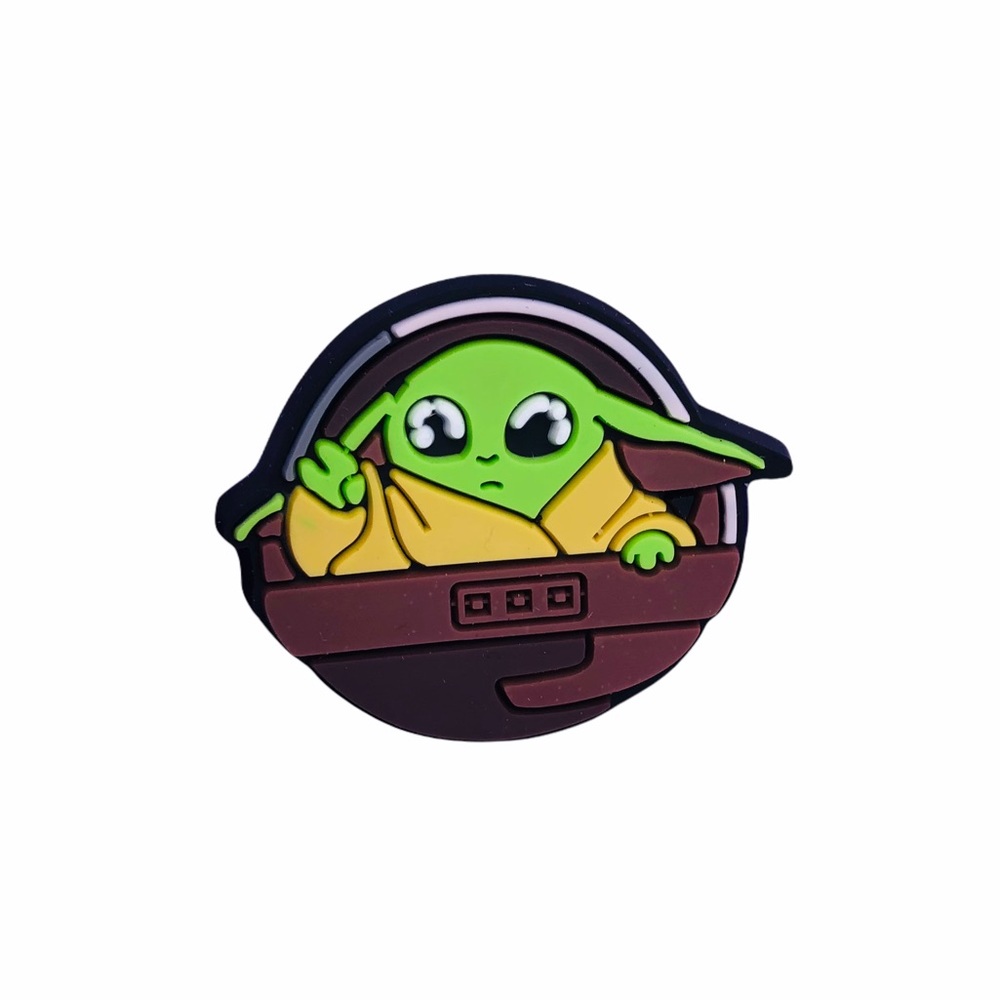 Baby Yoda Croc Charm